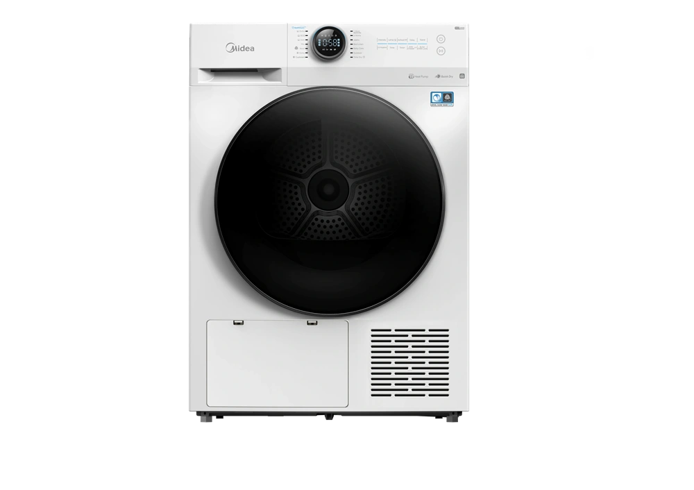 Midea MD200H100BW/W-HR fehér, 10 kg, hőszivattyús szárítógép