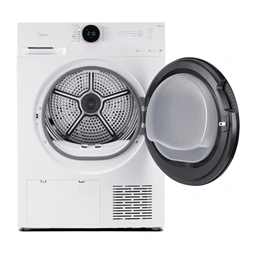 Midea MD200H100BW/W-HR fehér, 10 kg, hőszivattyús szárítógép