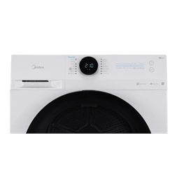 Midea MD200H100BW/W-HR fehér, 10 kg, hőszivattyús szárítógép