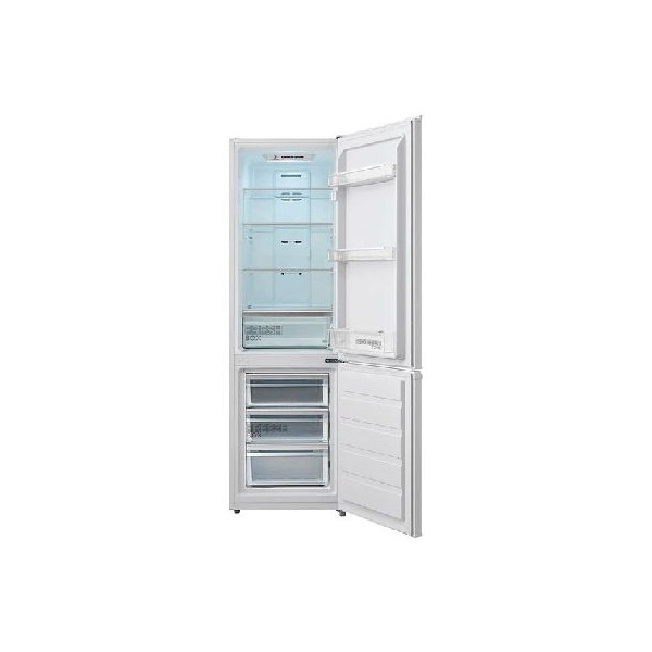 Midea MDRB380FGE01A fehér, alulfagyasztós, Hűtő:199L, Fagyasztó:71L, No frost hűtőszekrény (Újszerű)
