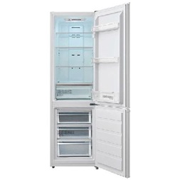 Midea MDRB380FGE01A fehér, alulfagyasztós, Hűtő:199L, Fagyasztó:71L, No frost hűtőszekrény (Újszerű)