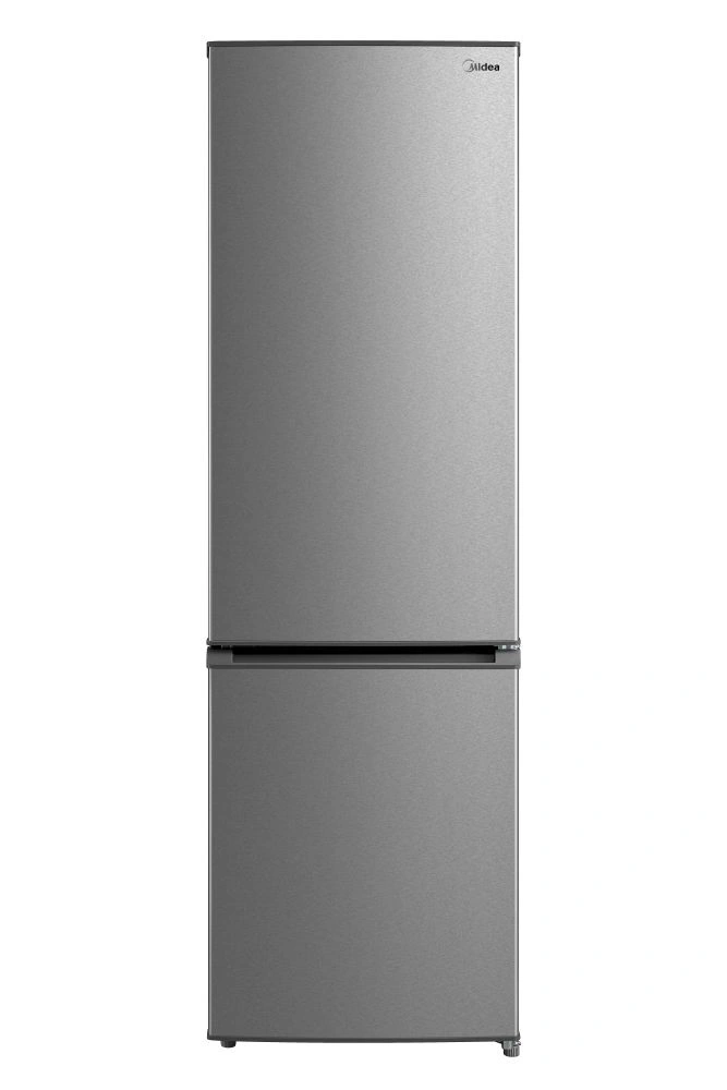 Midea MDRB380FGE02A inox, alulfagyasztós, Hűtő: 199L, Fagyasztó:71L, No frost hűtőszekrény