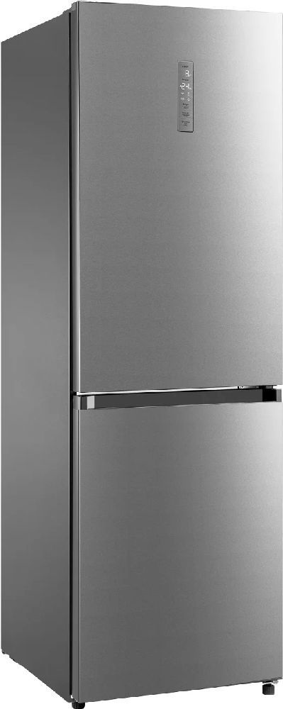 Midea MDRB470MGC02 inox alulfagyasztós hűtőszekrény (Használt - B)