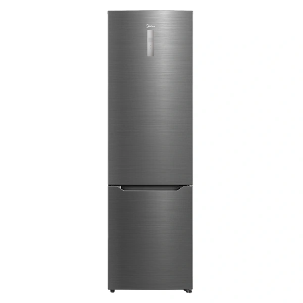 Midea MDRB489FGD46O inox, alulfagyasztós, Hűtő: 247L, Fagyasztó:83L, No frost hűtőszekrény