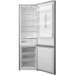 Midea MDRB489FGE02O inox, alulfagyasztós, Hűtő:247L, Fagyasztó:83L, No frost hűtőszekrény (Használt - B)