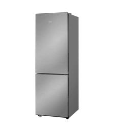 Midea MDRB548MME46 Space master inox, alulfagyasztós, Hűtő: 271L, Fagyasztó:130L, No frost hűtőszekrény