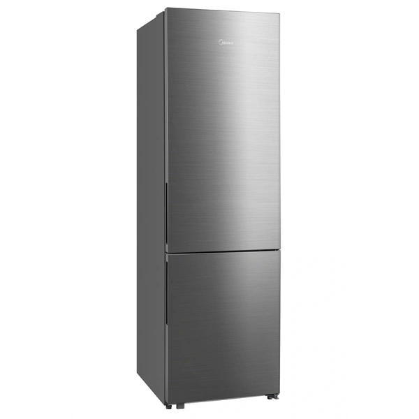 Midea MDRB600MME46 inox, alulfagyasztós, Hűtő: 313L, Fagyasztó:130L, Total No frost hűtőszekrény