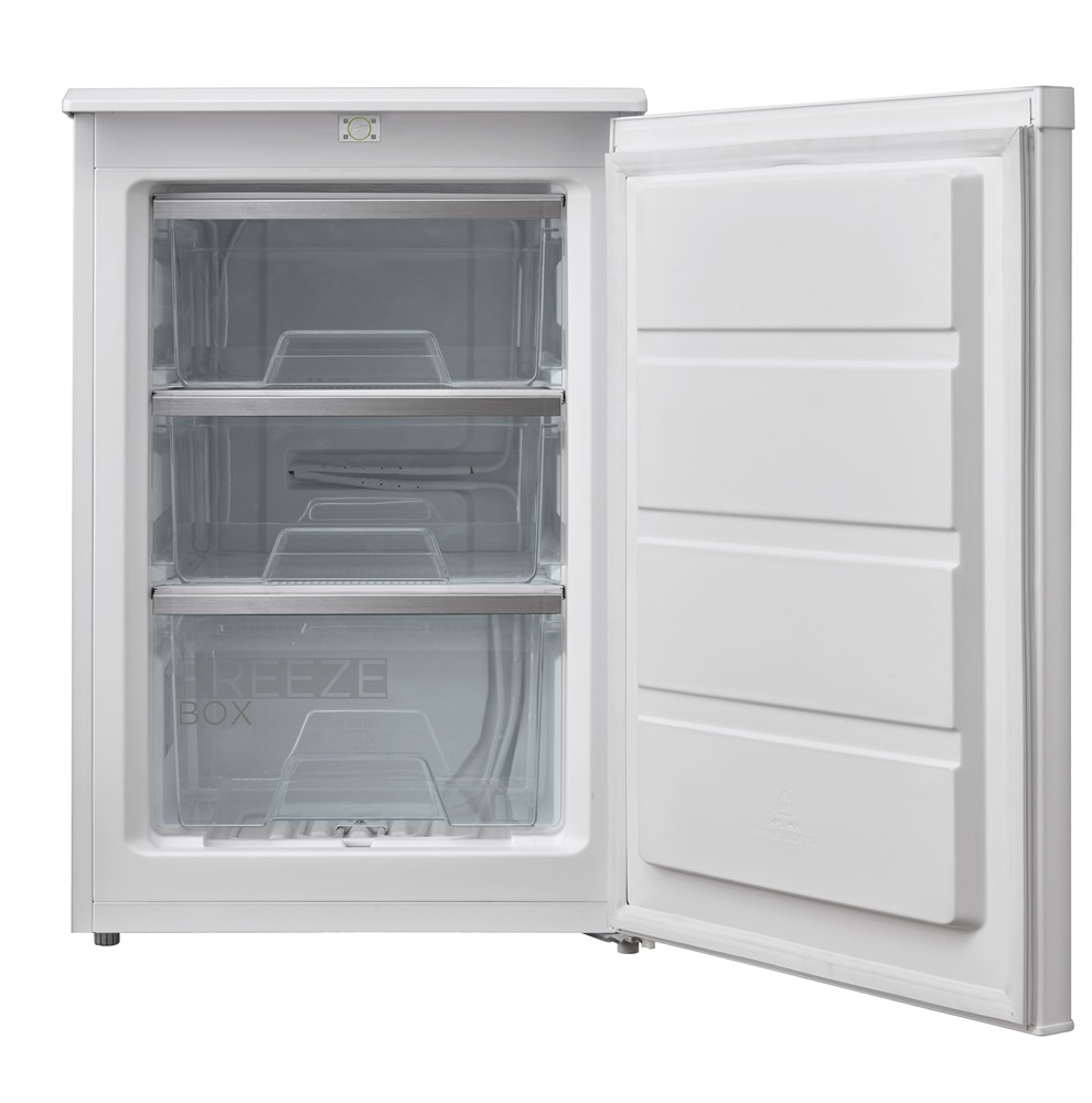 Midea MDRD129FZE01 fehér, egyajtós, Fagyasztó:86L, fagyasztószekrény