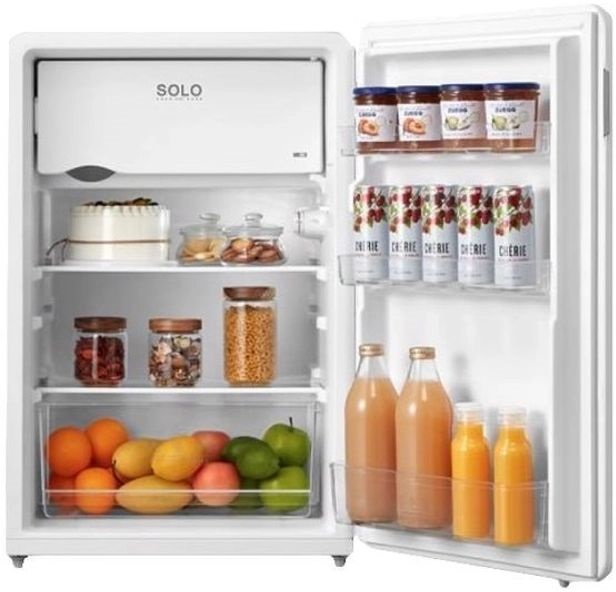 Midea MDRD168FGE01 fehér, egyajtós, Hűtő:97L, Fagyasztó:16L, hűtőszekrény