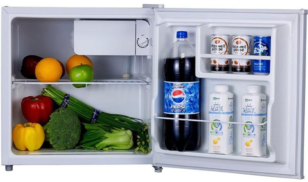 Midea MDRD86FGE01 fehér, egyajtós, Hűtő:43L, hűtőszekrény