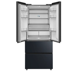 Midea MDRF600BIE70 inox, négyajtós, Hűtő:276L, Fagyasztó:159L, No frost hűtőszekrény