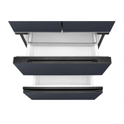 Midea MDRF600BIE70 inox, négyajtós, Hűtő:276L, Fagyasztó:159L, No frost hűtőszekrény