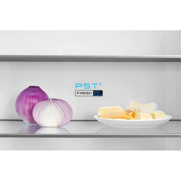 Midea MDRF600BIE70 inox, négyajtós, Hűtő:276L, Fagyasztó:159L, No frost hűtőszekrény