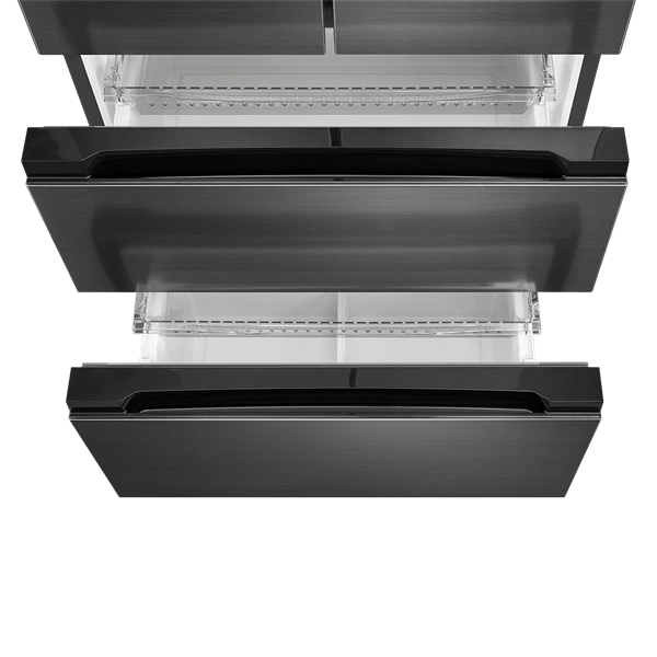 Midea MDRF692FIE46 inox, négyajtós, Hűtő:347L, Fagyasztó:169L, No frost hűtőszekrény