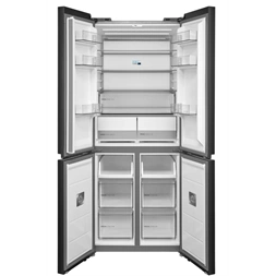 Midea MDRM587BIE70 inox, négyajtós, Hűtő:276L, Fagyasztó:150L, No frost hűtőszekrény