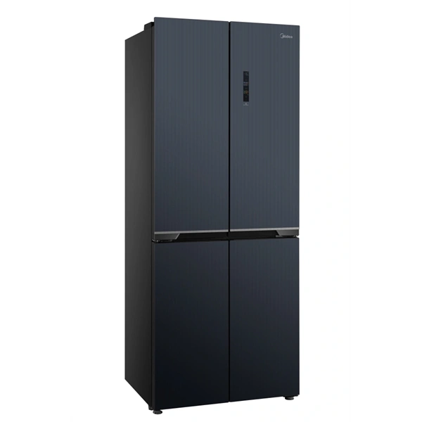 Midea MDRM587BIE70 inox, négyajtós, Hűtő:276L, Fagyasztó:150L, No frost hűtőszekrény