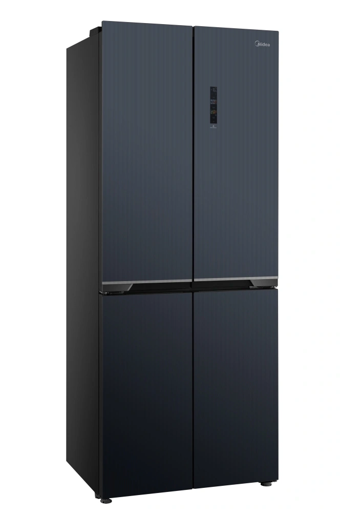 Midea MDRM587BIE70 inox, négyajtós, Hűtő:276L, Fagyasztó:150L, No frost hűtőszekrény