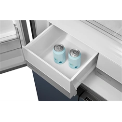 Midea MDRM587BIE70 inox, négyajtós, Hűtő:276L, Fagyasztó:150L, No frost hűtőszekrény