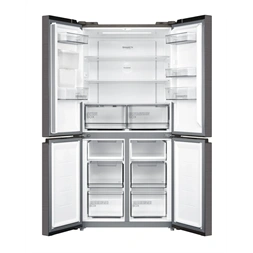 Midea MDRM632FGD46W inox, négyajtós, Hűtő:301L, Fagyasztó:169L, No frost hűtőszekrény