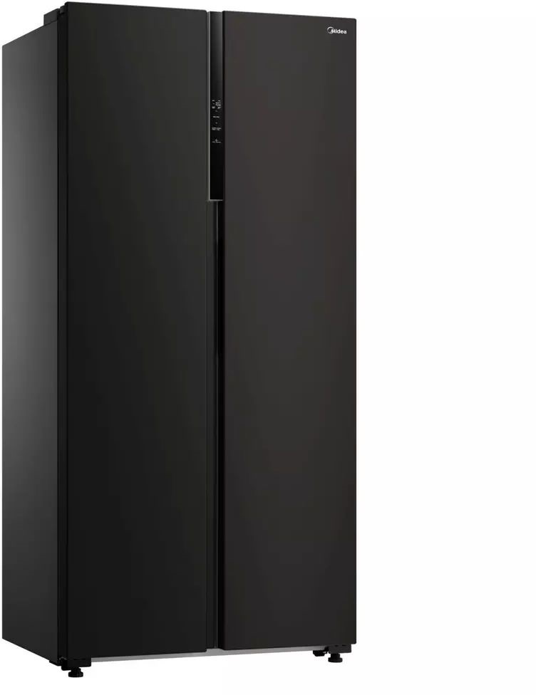 Midea MDRS619FIE28 fekete, Side-by-Side, Hűtő:271L, Fagyasztó:189L, No frost hűtőszekrény