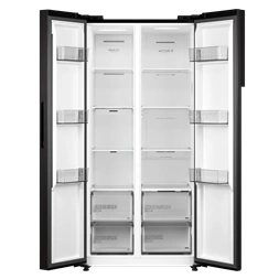 Midea MDRS619FIE45 inox, Side-by-side, Hűtő:271L, Fagyasztó:189L, No frost hűtőszekrény