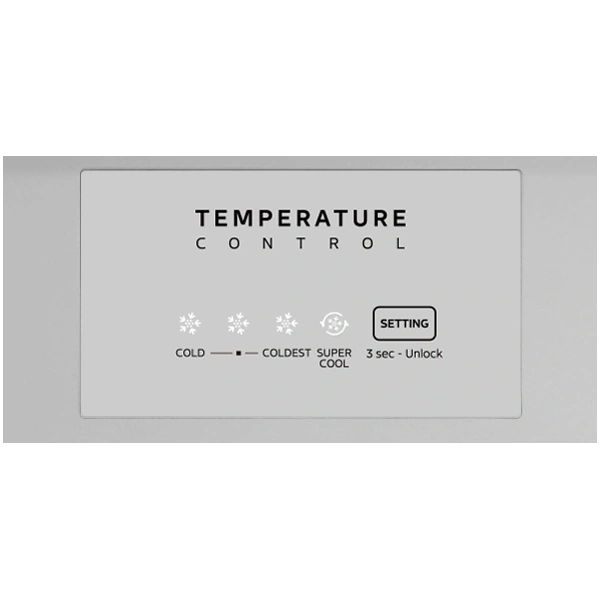 Midea MDRT385MTE01 fehér, felülfagyasztós, Hűtő:206L, Fagyasztó:60L, No frost hűtőszekrény