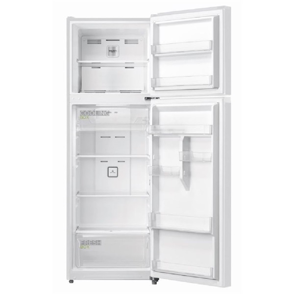 Midea MDRT489MTE01 fehér, felülfagyasztós, Hűtő:254L, Fagyasztó:84L, No frost hűtőszekrény (Újszerű)