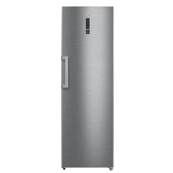 Midea MDRU502MTE46 inox, egyajtós, Hűtő:362L, No frost hűtőszekrény