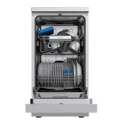 Midea MDWEF1034CSS-WG-EU inox, programok száma: 8, szabadonálló, 10 terítékes mosogatógép