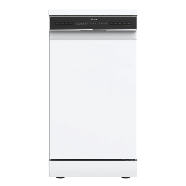 Midea MDWEF1034CW-WG-EU fehér, programok száma: 8, szabadonálló, 10 terítékes mosogatógép