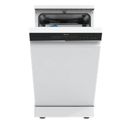 Midea MDWEF1034CW-WG-EU fehér, programok száma: 8, szabadonálló, 10 terítékes mosogatógép