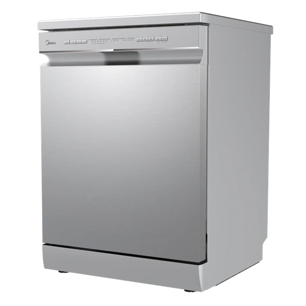Midea MDWPF1333CSS-WD-EU inox programok száma: 8, szabadonálló, 13 terítékes mosogatógép