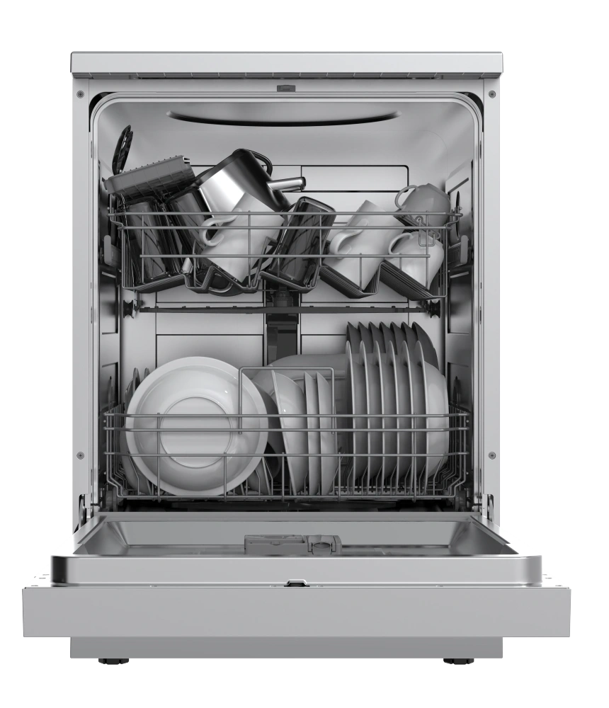 Midea MDWPF1333CSS-WD-EU inox programok száma: 8, szabadonálló, 13 terítékes mosogatógép