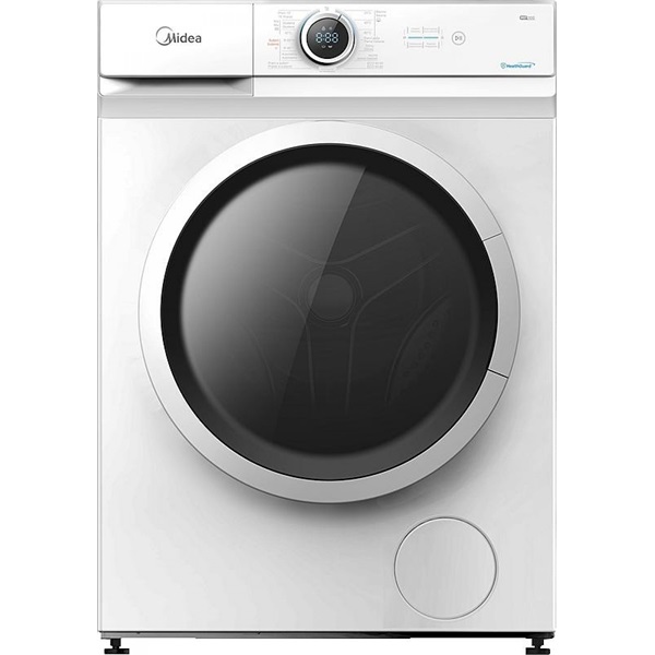 Midea MF100D80B/W-HU fehér, elöltöltős, max.1400ford., 8 kg/5 kg, mosó-szárítógép (Újszerű)