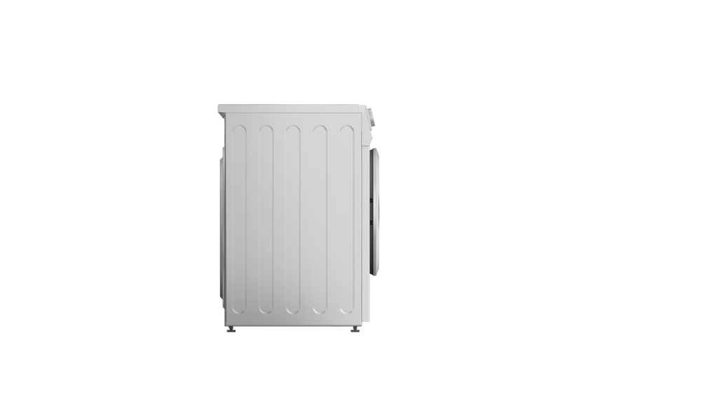 Midea MF100D80B/W-HU fehér, elöltöltős, max.1400ford., 8 kg/5 kg, mosó-szárítógép (Újszerű)
