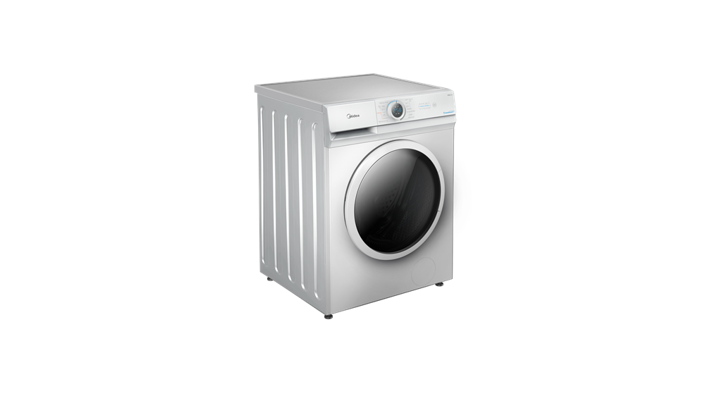 Midea MF100D80B/W-HU fehér, elöltöltős, max.1400ford., 8 kg/5 kg, mosó-szárítógép