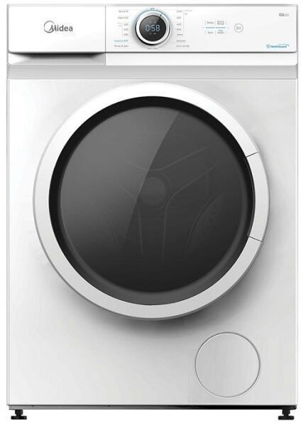 Midea MF100W60/W-HU fehér, elöltöltős, keskeny, max.1000ford., 6 kg, mosógép