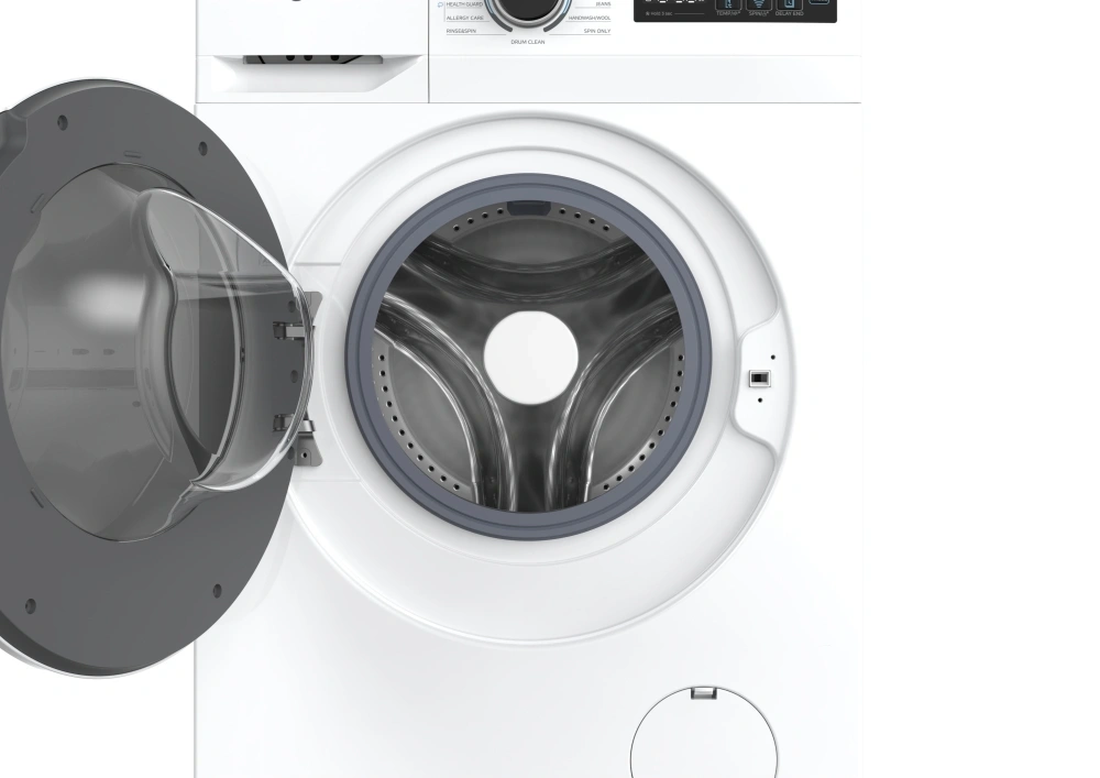 Midea MF110W100BA10/W-HR fehér,elölltöltős, max.1400ford., 10kg, mosógép