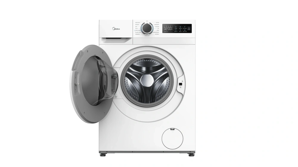 Midea MF110W80BA10/W-HR fehér,elöltöltős, max.1400ford., 8kg, mosógép