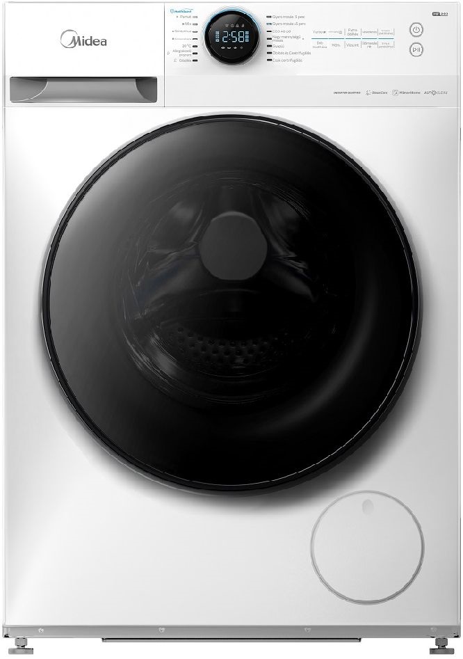 Midea MF200W70WB/W-HU fehér, elöltöltős, max.1400ford., 7 kg, mosógép