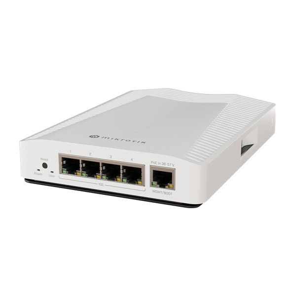 MikroTik CRS304-4XG-IN L5 4x10G RJ45 LAN 1xGbE LAN management port Cloud Router Switch