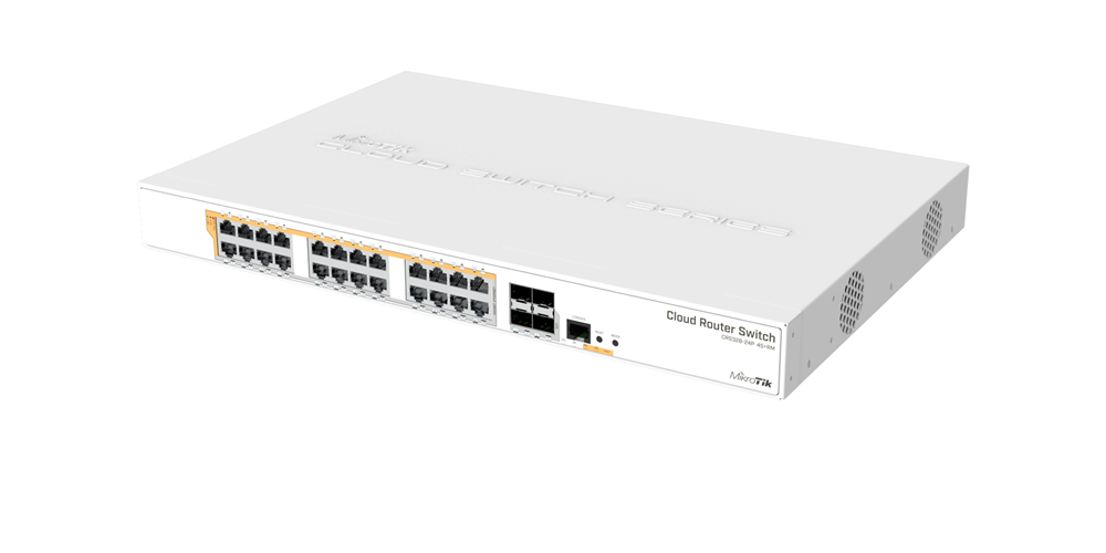 MikroTik CRS328-24P-4S+RM 24port GbE LAN PoE 4xSFP+ port Rackmount Cloud Router Switch
