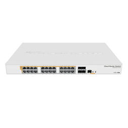 MikroTik CRS328-24P-4S+RM 24port GbE LAN PoE 4xSFP+ port Rackmount Cloud Router Switch