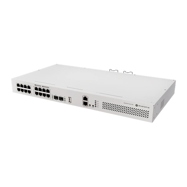 MikroTik CRS418-8P-8G-2S+RM 8xGbE LAN 8xGbE PoE LAN 2xSFP+ port Rackmount Cloud Router Switch