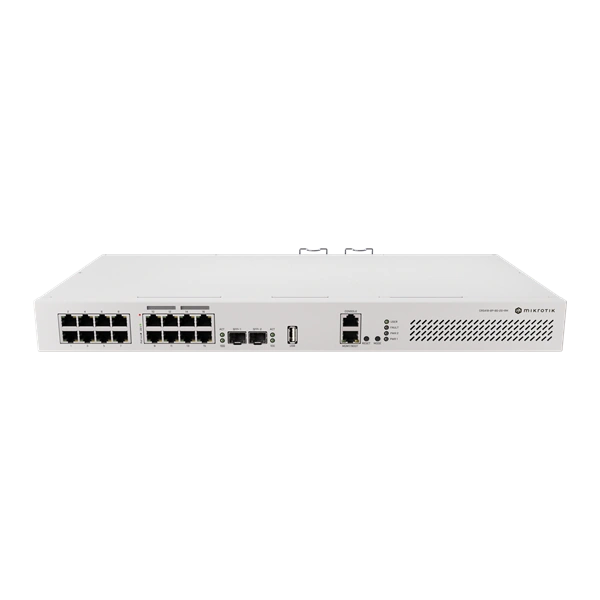 MikroTik CRS418-8P-8G-2S+RM 8xGbE LAN 8xGbE PoE LAN 2xSFP+ port Rackmount Cloud Router Switch