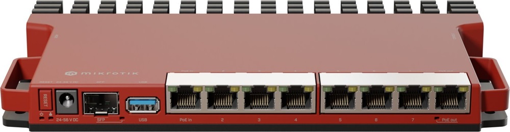 MikroTik L009UiGS-RM 8xGbE LAN 1x 2.5GbE SFP port Smart Router
