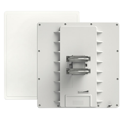 MikroTik QRT 5, 24dbi 5GHz antenna, Super High Gain Dual Chain 802.11an wireless, 1xGbE LAN, L4