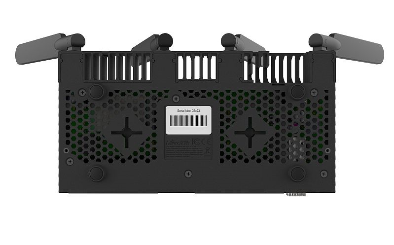 MikroTik RB4011IGS+5HACQ2HND-IN 10port GbE LAN, 1xSFP+ port, 2,4GHz & 5GHz 802.11ac wireless külső antennával