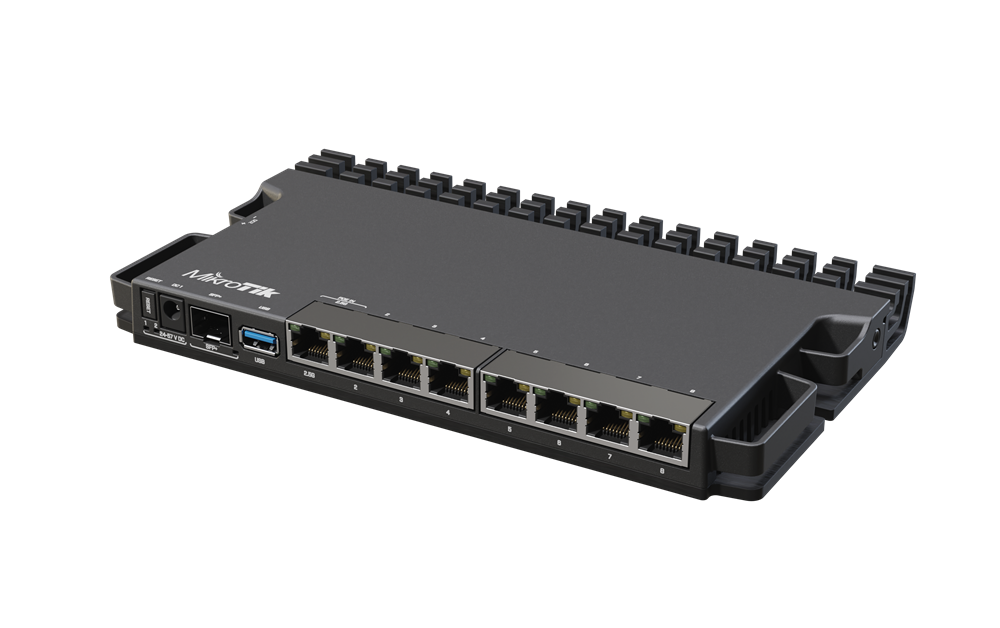 MikroTik RB5009UG+S+IN 1x2.5GbE LAN 7xGbE LAN 1xSFP+ port Smart router