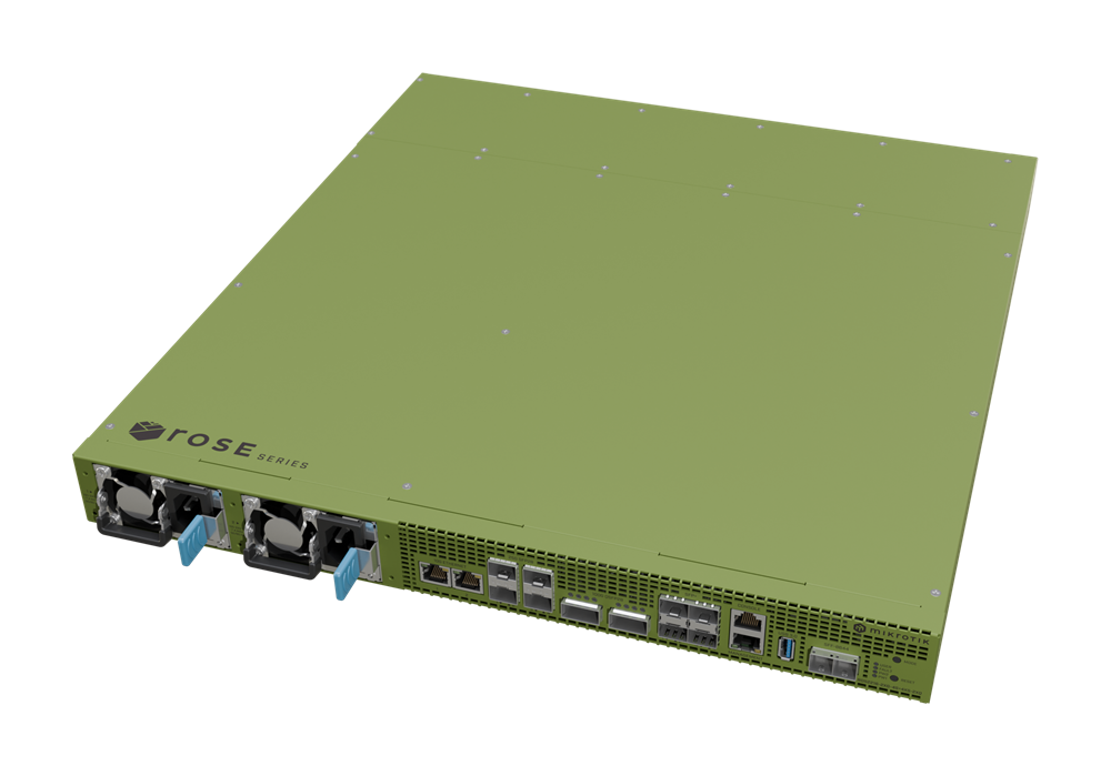 MikroTik ROSE 2x100G QSFP28,4x25G SFP28,4x10G SFP+,2x10G RJ45,1xGbE LAN, 20xU.2 NVMe storage slot Data Server